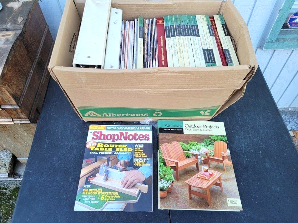 Custom Woodworking Lot of 13 Woodsmith Magazine & Others